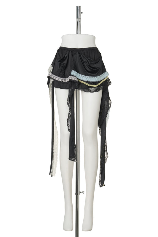 HELENA MINI SKIRT / DARK TONES