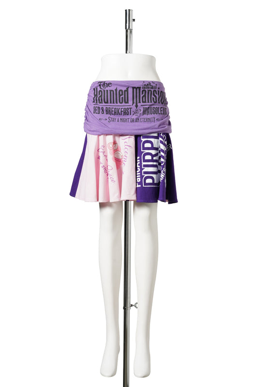 DRAPED BALLET SKIRT / MULTICOLOR
