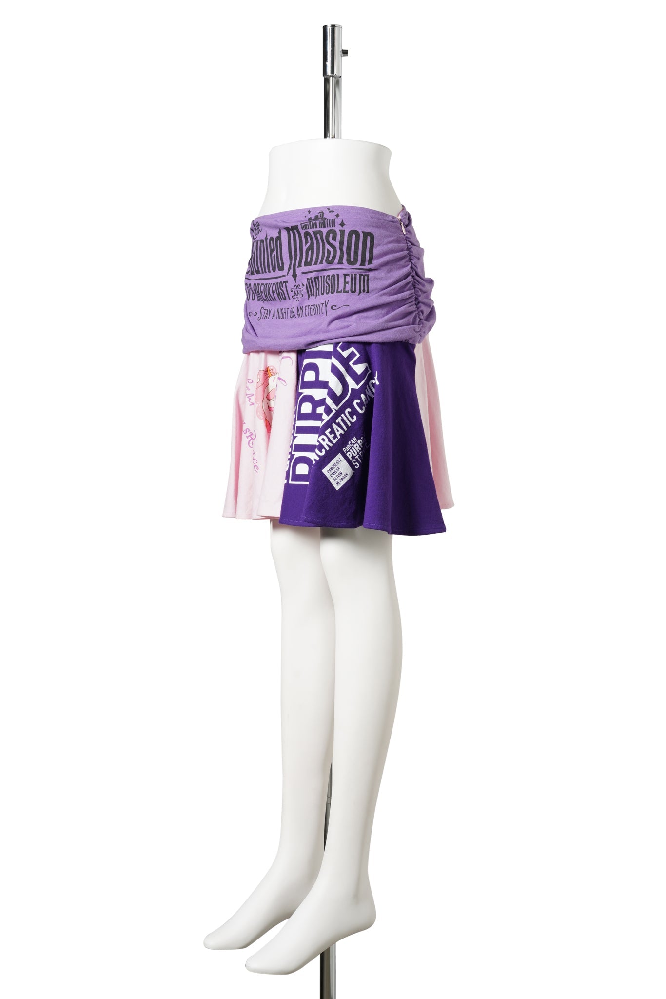 DRAPED BALLET SKIRT / MULTICOLOR