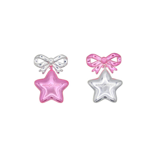 BOSHI EARRINGS / HOT PINK