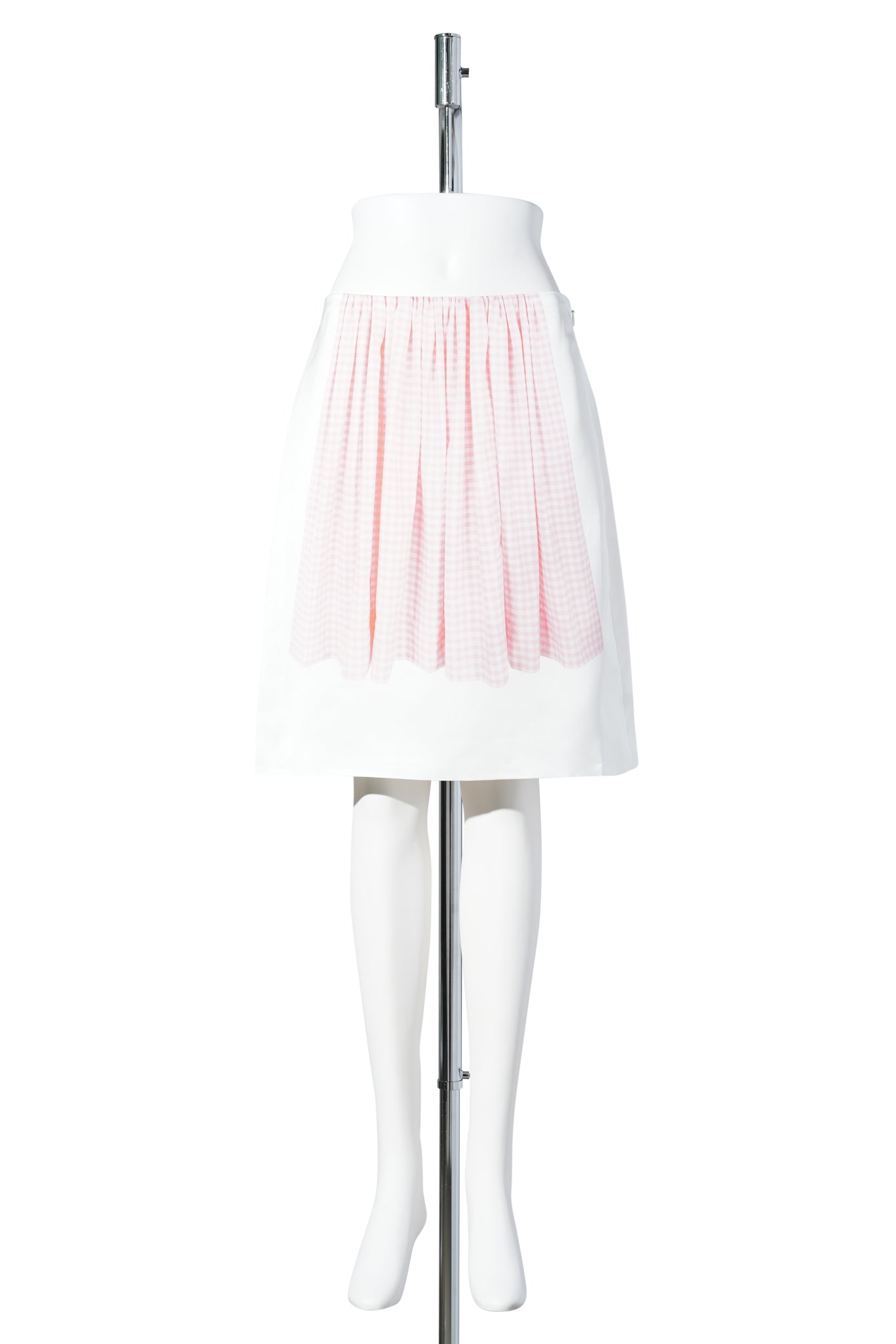 APRON INA SKIRT / PINK MULTI