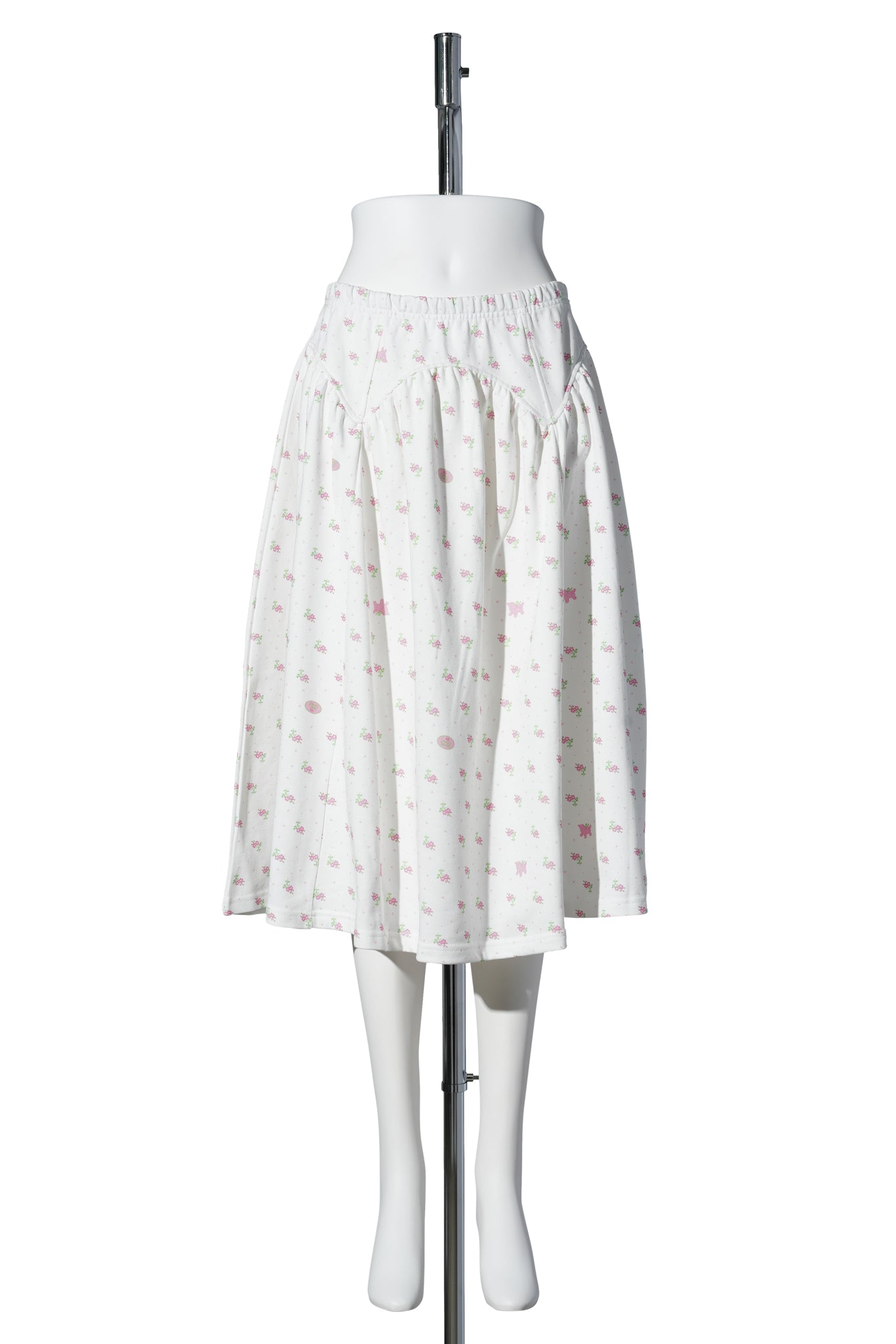 HOUSTON SKIRT / WHITEMULTI
