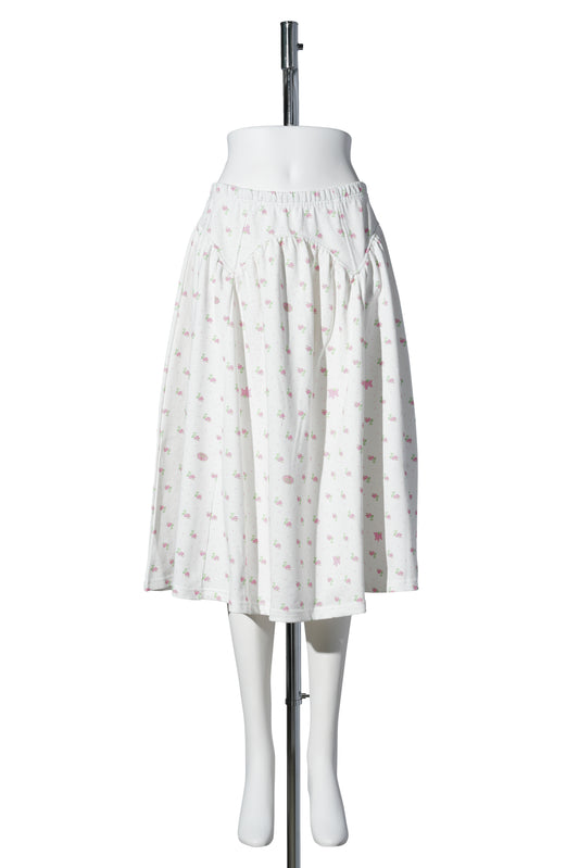 HOUSTON SKIRT / WHITEMULTI