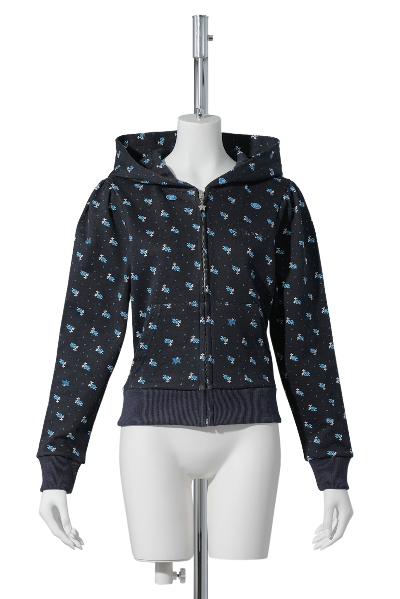 CARDAMOM HOODIE / NAVY MULTI