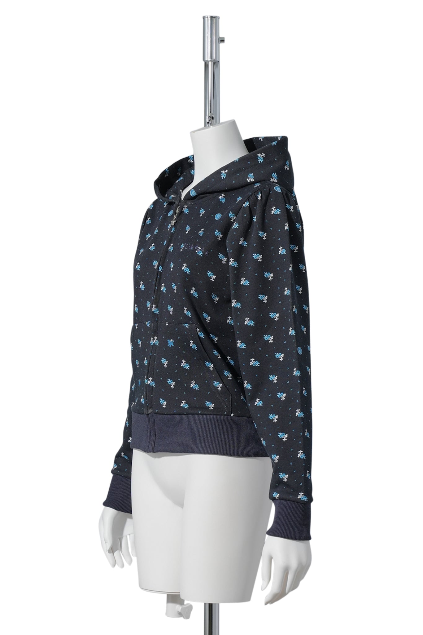 CARDAMOM HOODIE / NAVY MULTI