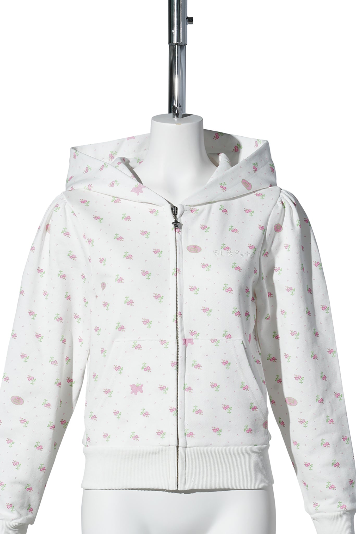 CARDAMOM HOODIE / WHITEMULTI