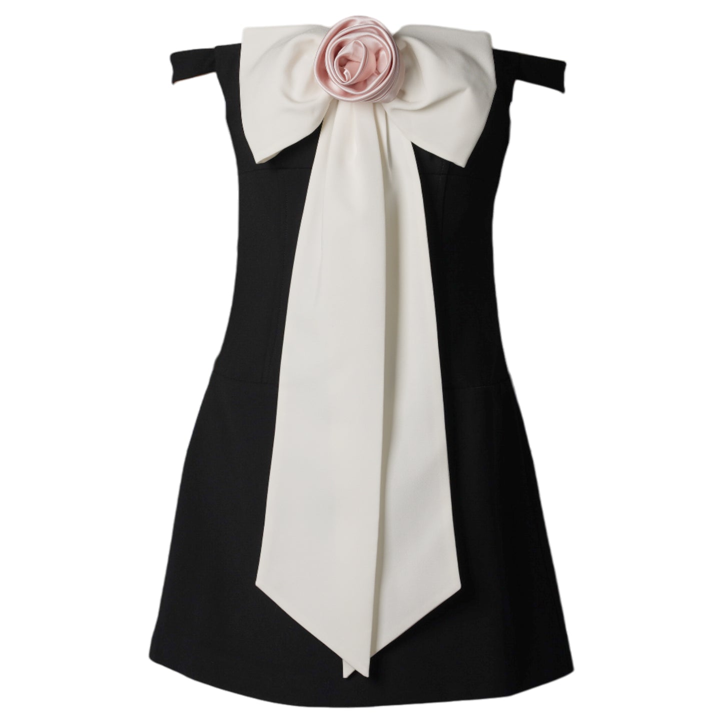 TULIPS DRESS / BLACK