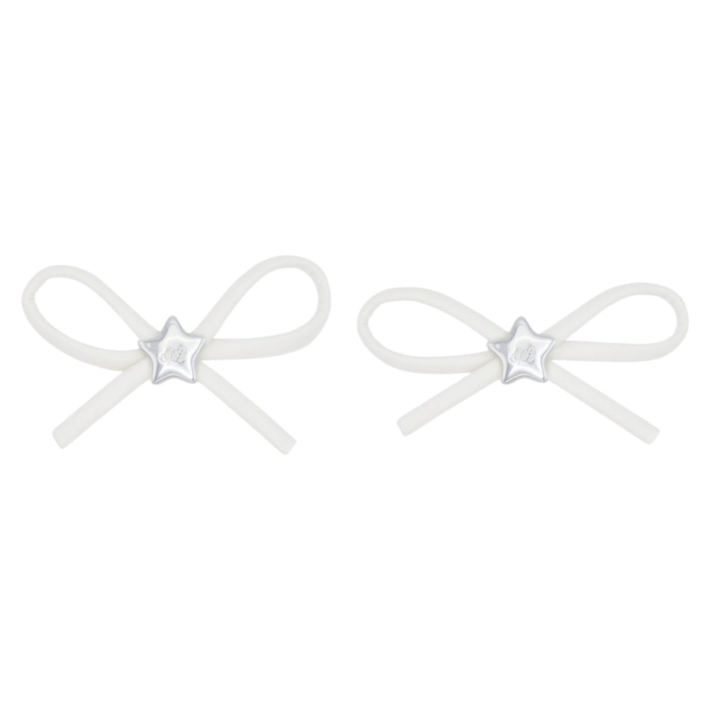 UME EARRINGS / WHITE