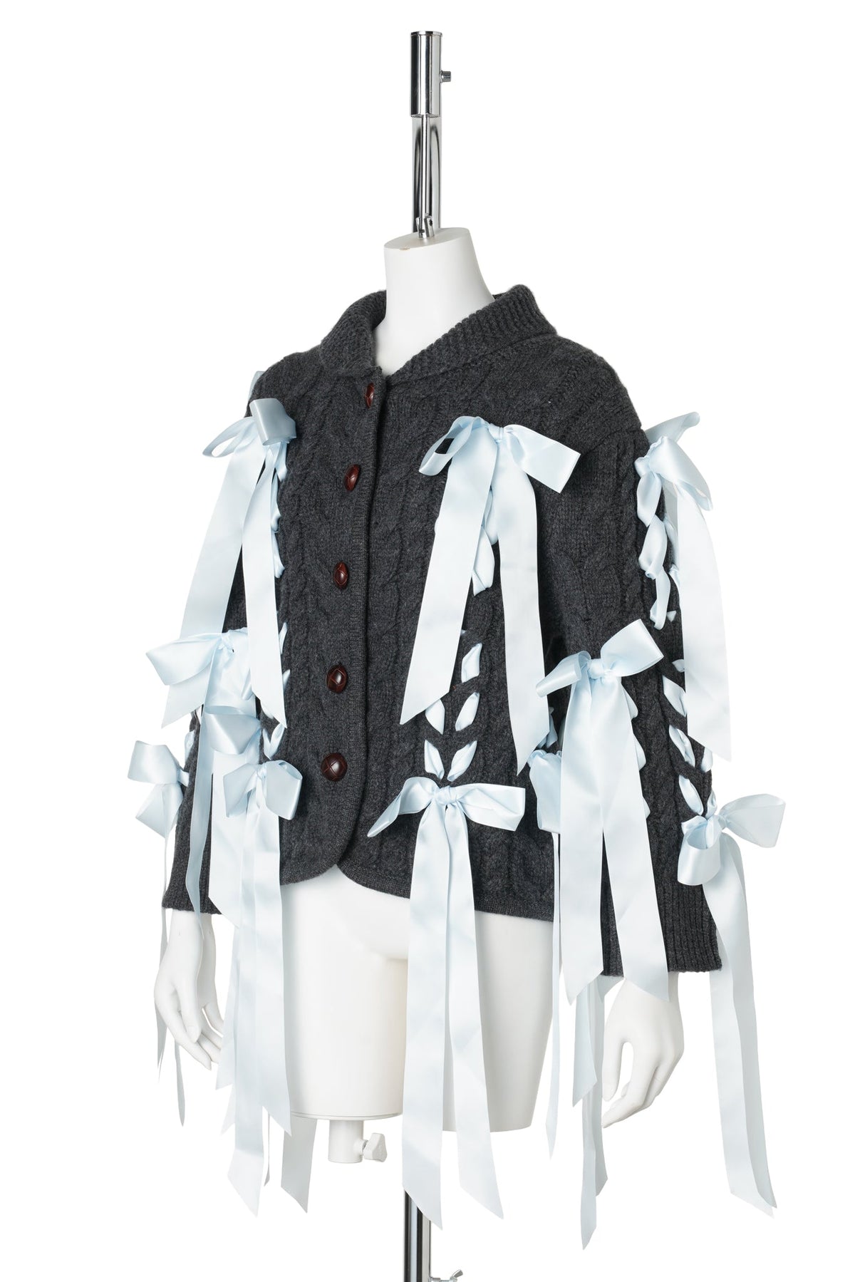 COBBLE CARDIGAN / 13:GREY