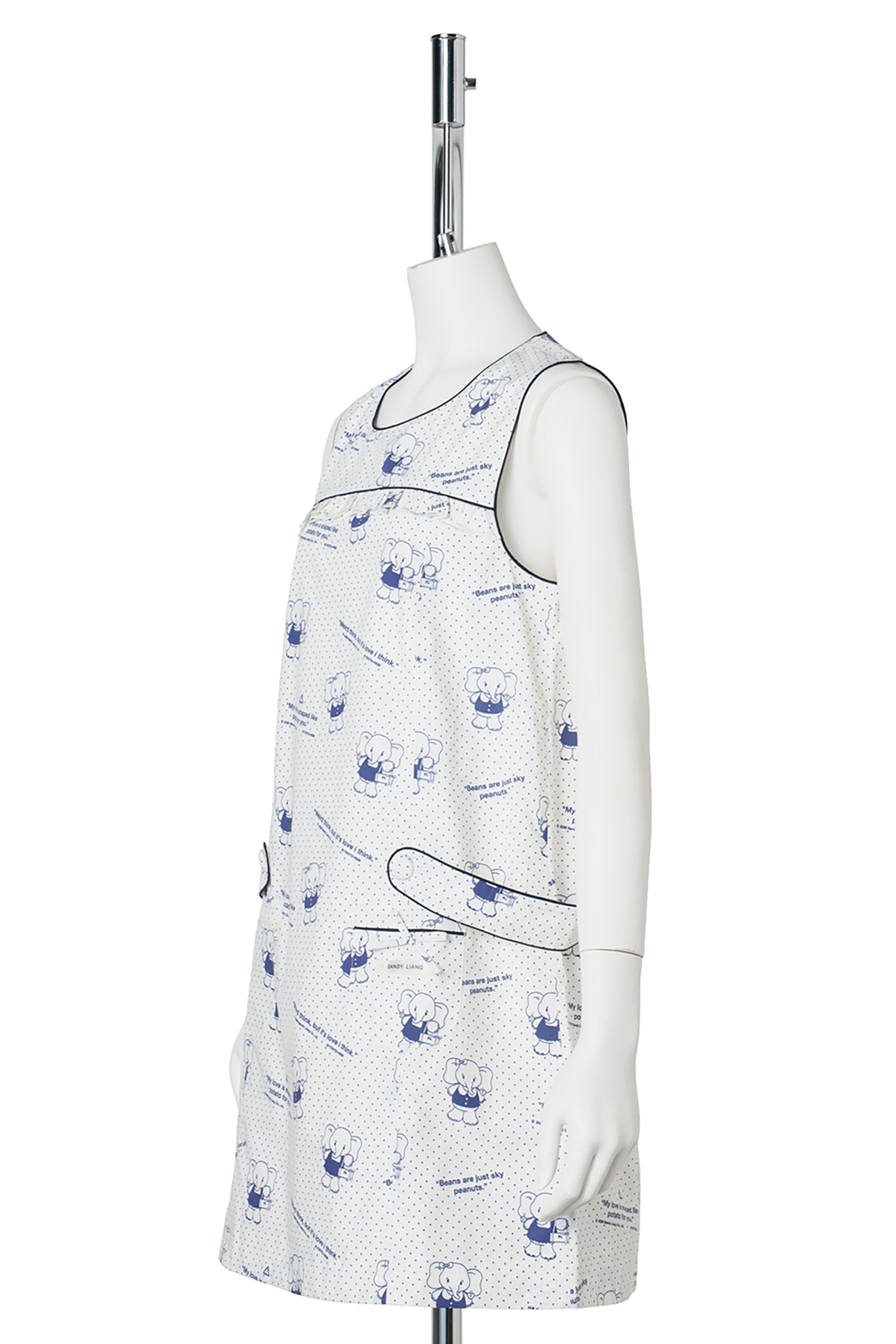 YOLKY DRESS / WHITEMULTI
