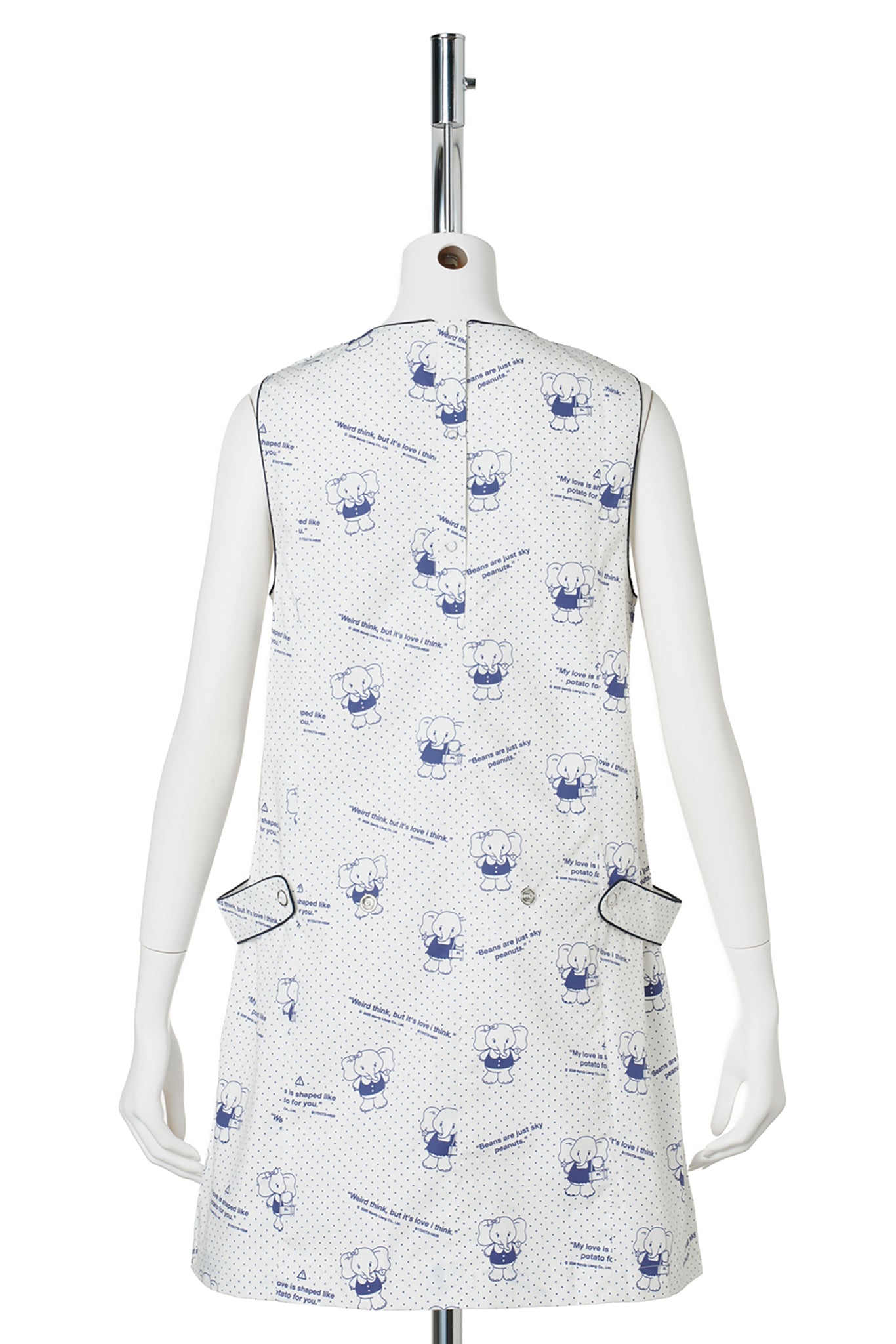 YOLKY DRESS / WHITEMULTI