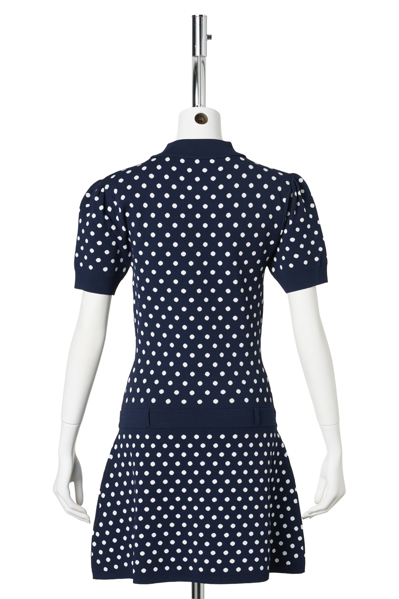 TUMI SWEATER DRESS / NAVY MULTI