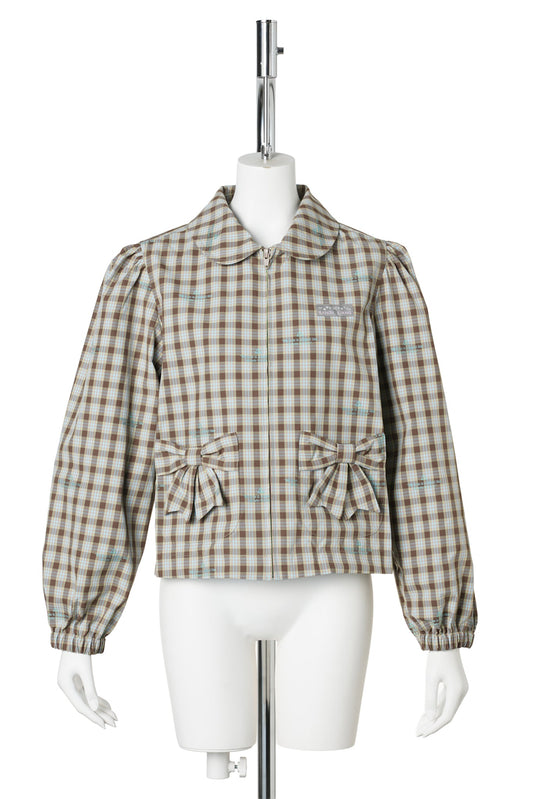 NECCO JACKET / BROWNMULTI