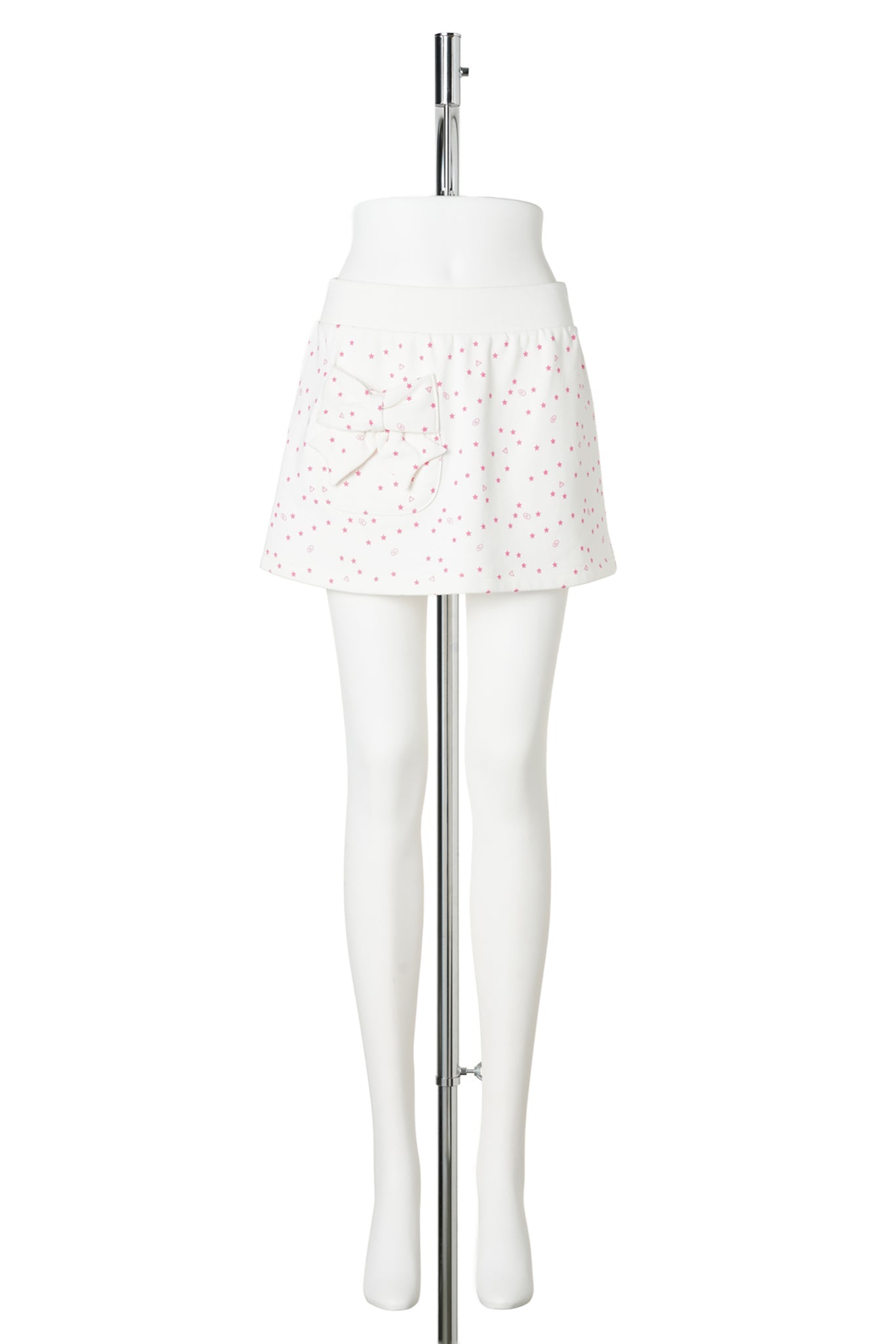 DOTTIE SKIRT / WHITEMULTI