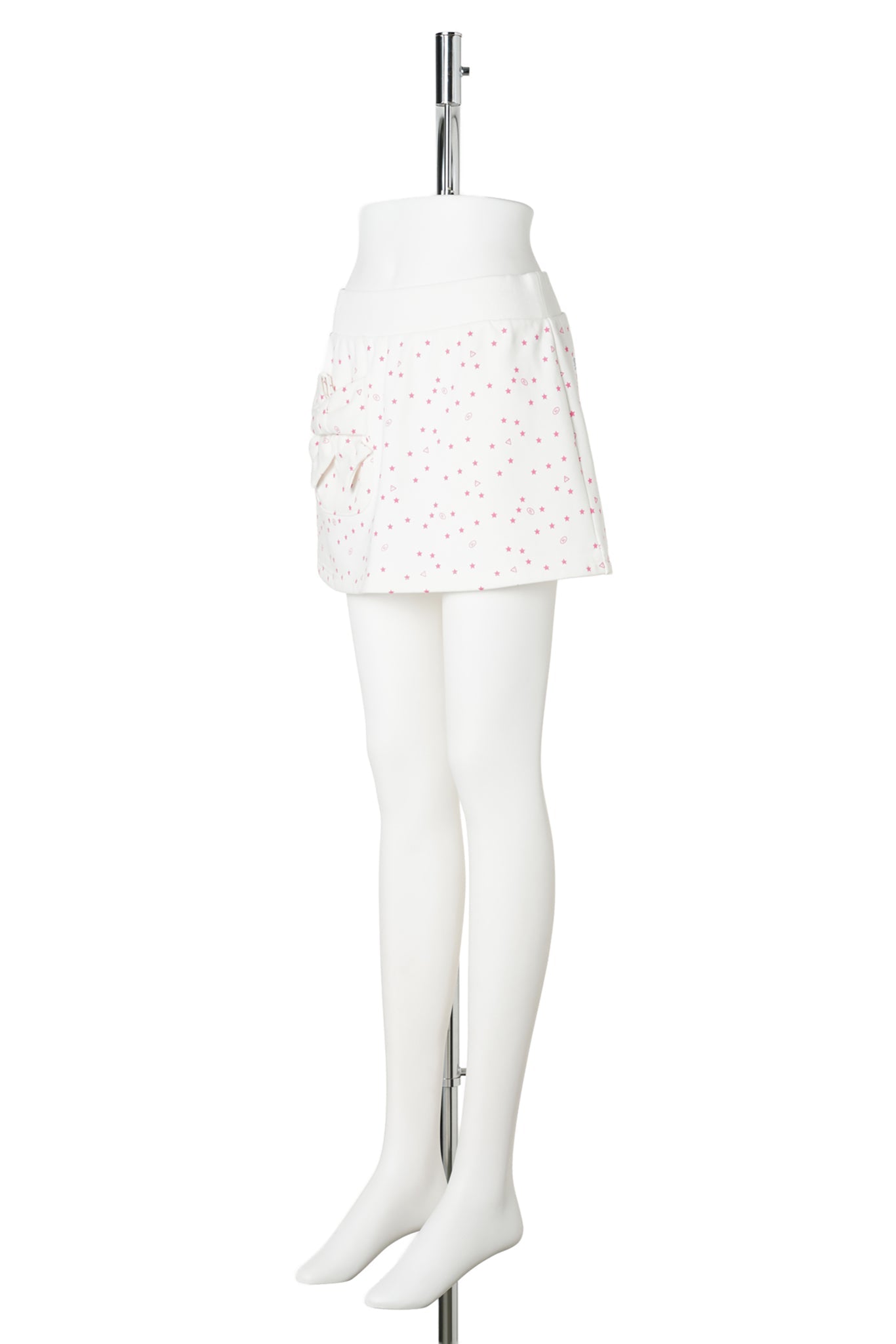 DOTTIE SKIRT / WHITEMULTI