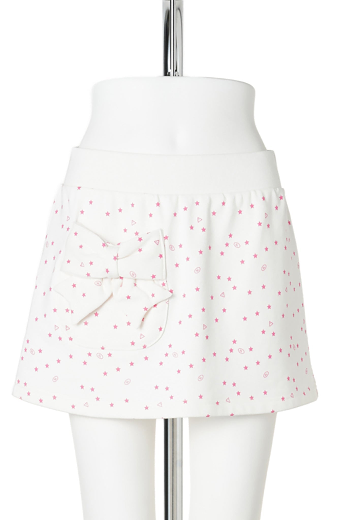 DOTTIE SKIRT / WHITEMULTI