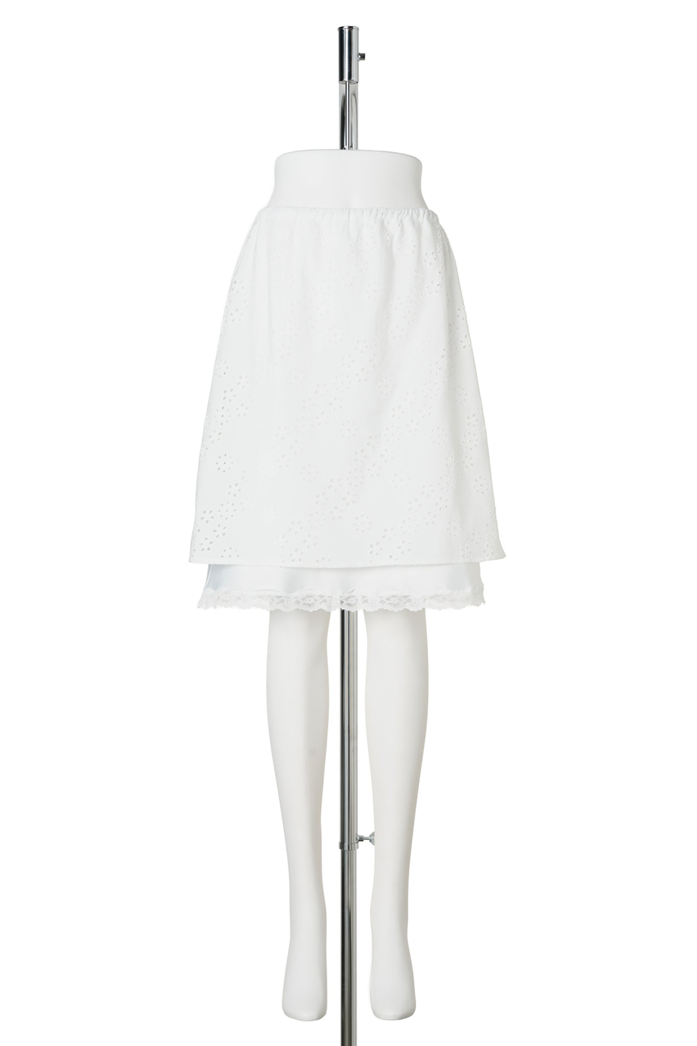 LAFFY SKIRT / WHITE