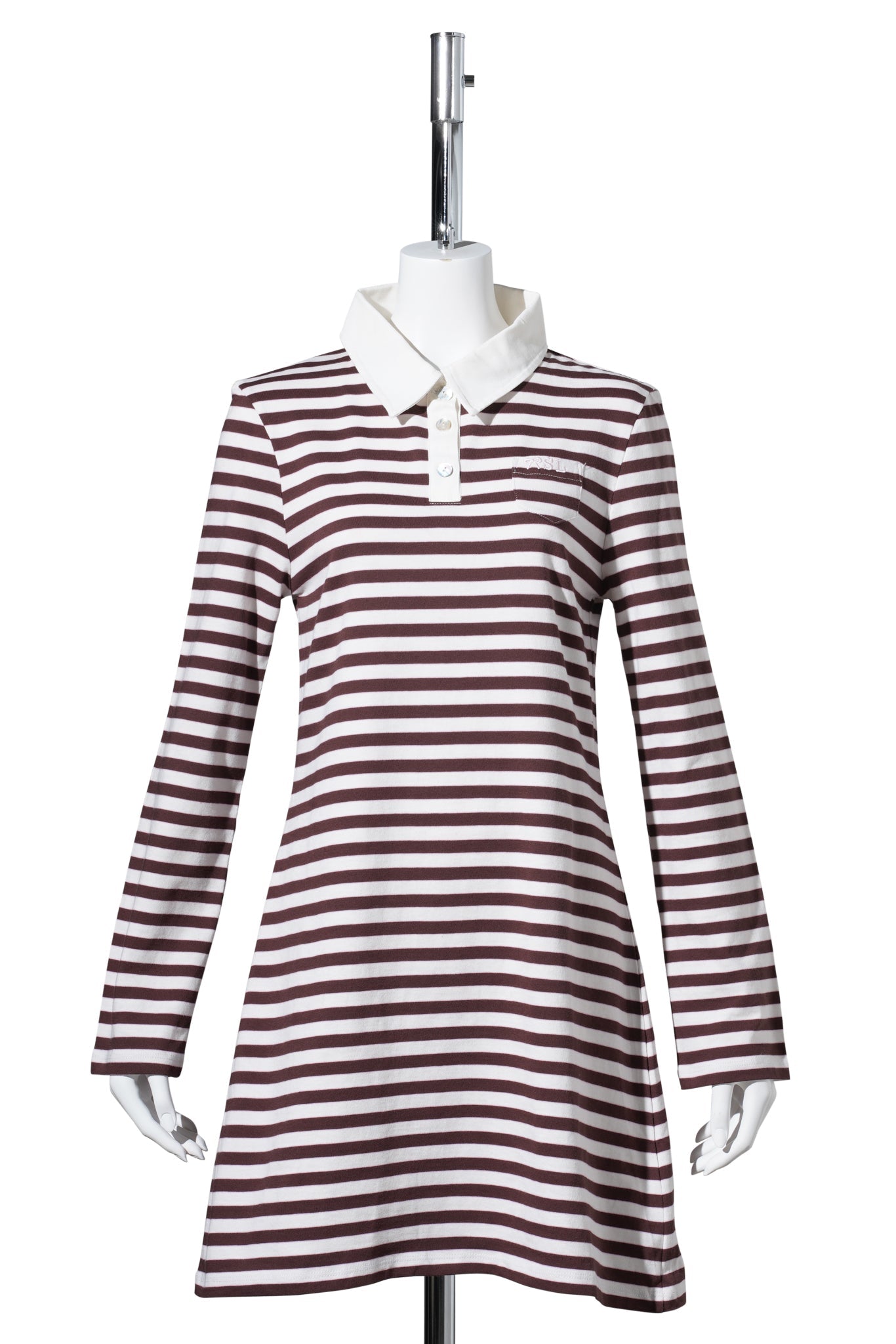 TOTO DRESS / BRM:BROWNMULTI