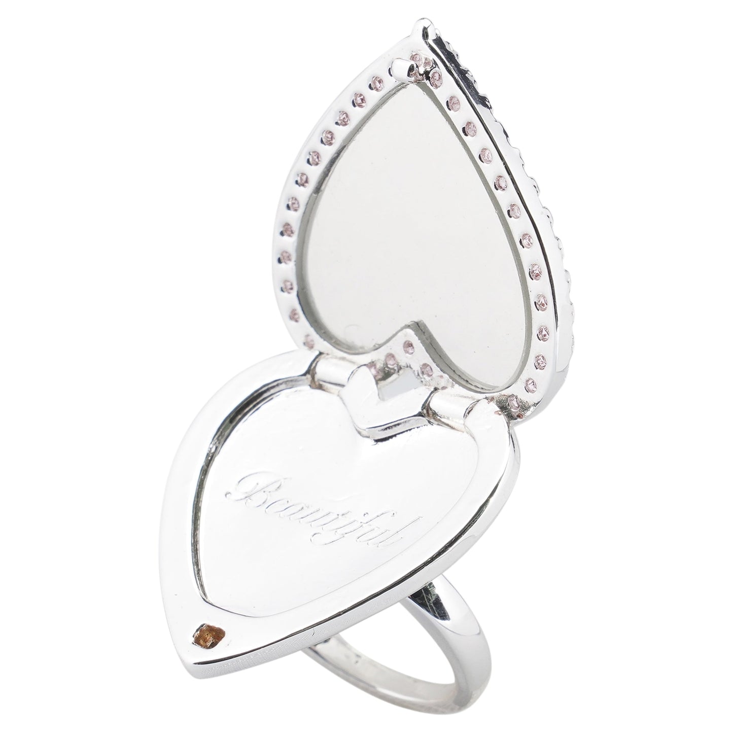 POCKET MIRROR RING / SLV:SILVER
