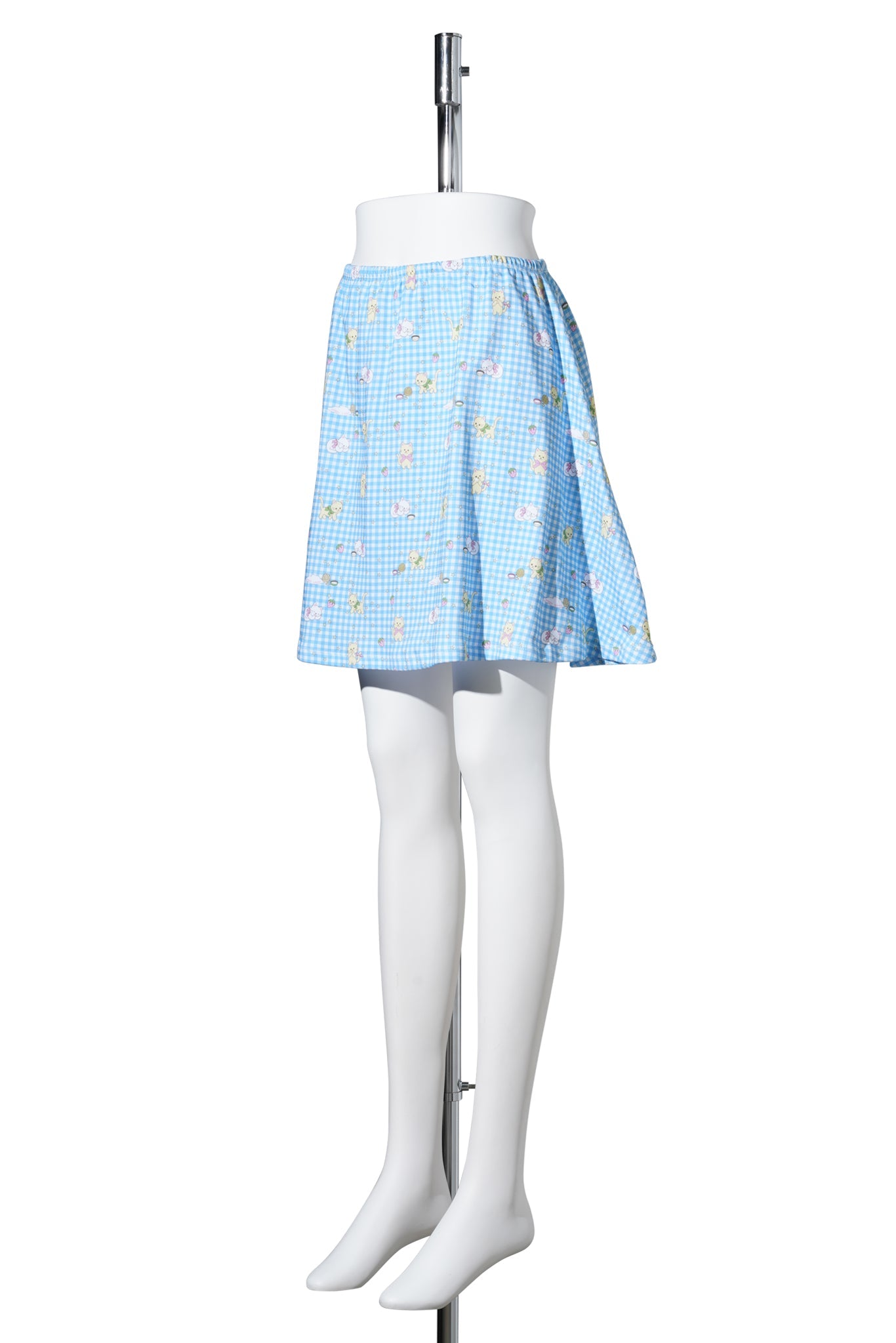 BLIP SKIRT / BMT:BLUE MULTI