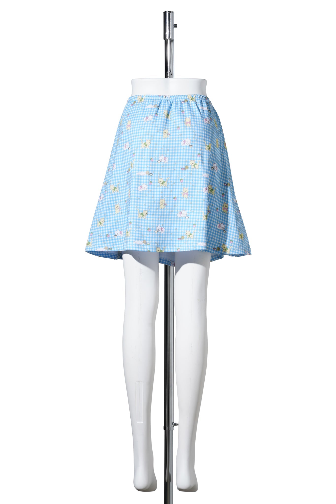 BLIP SKIRT / BMT:BLUE MULTI