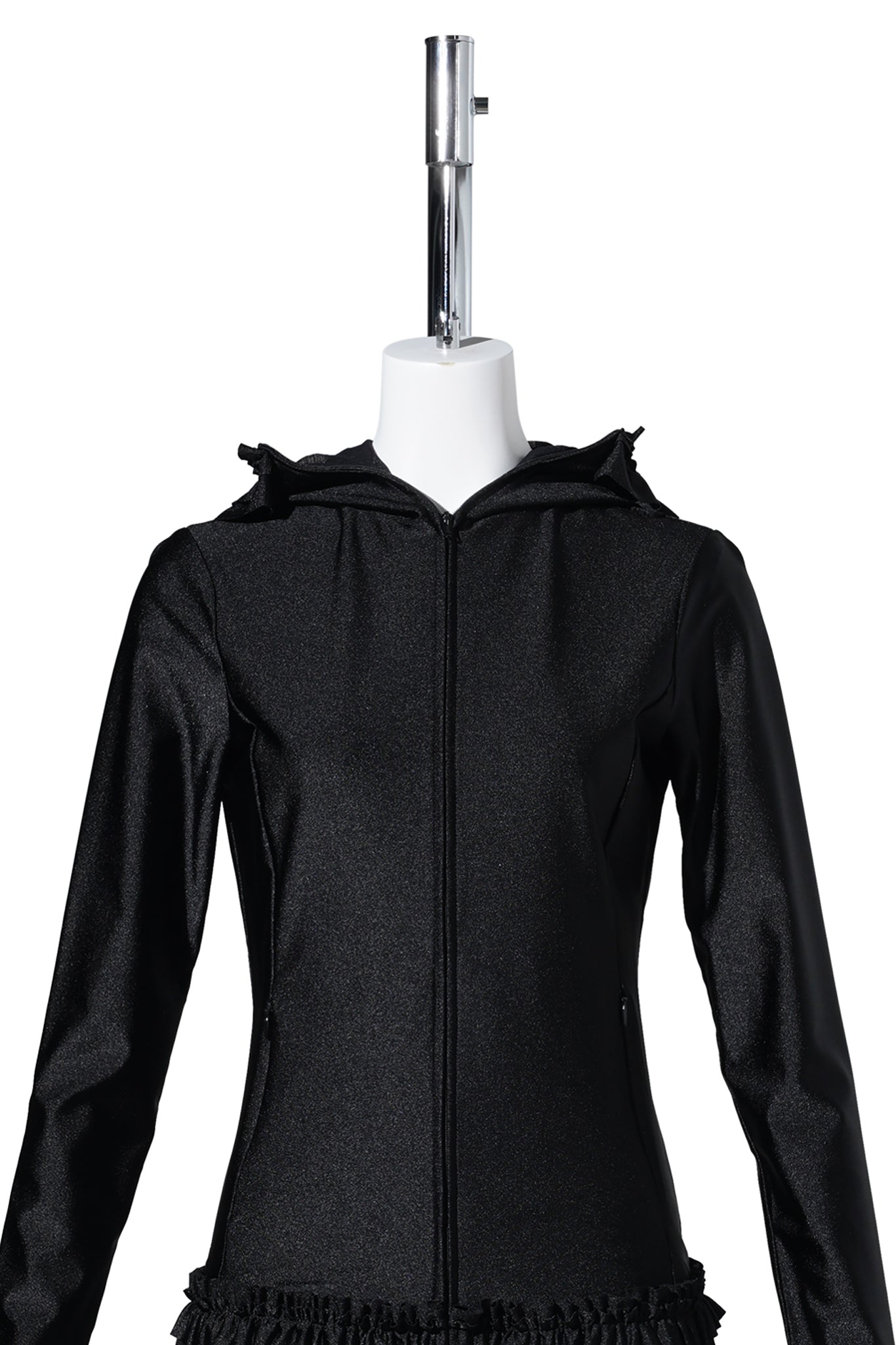 PARSNIP ZIP HOODIE / BLK:BLACK