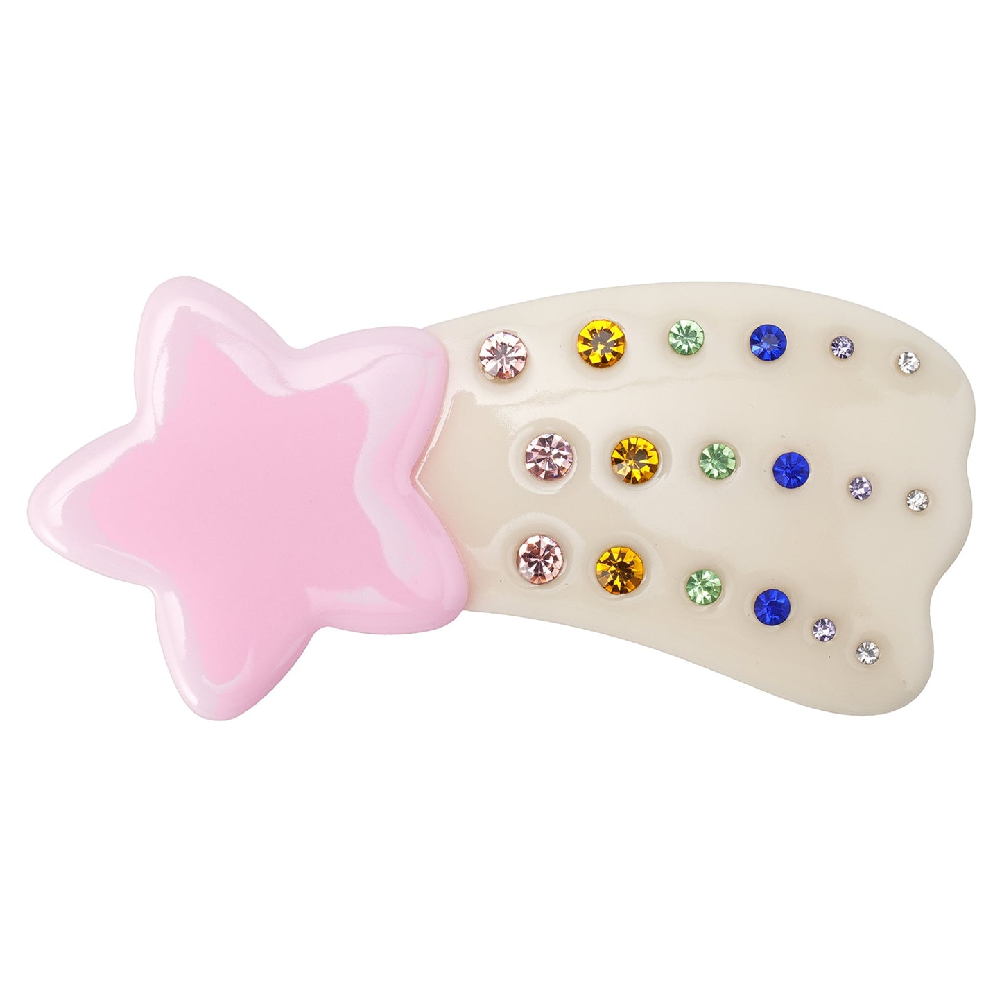 SHOOTING STAR HAIRCLIP / PINK