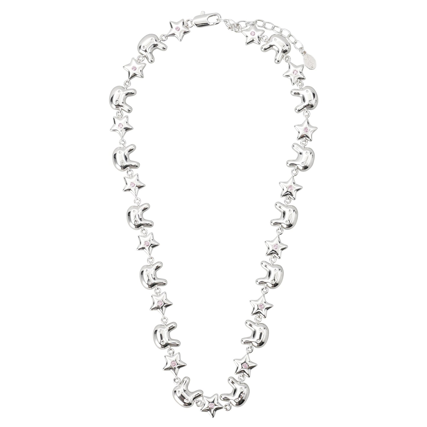 TERMINATOR BUNNY STARNECKLACE / SILVER