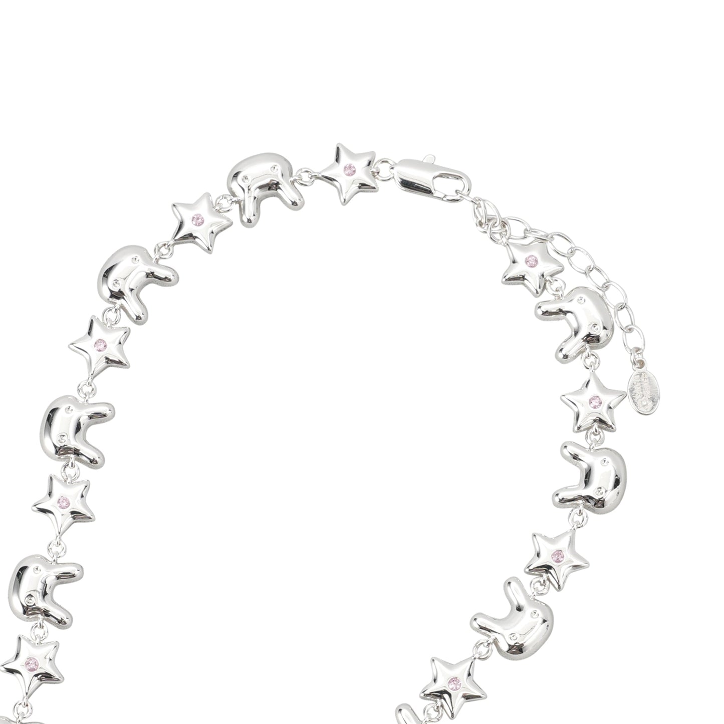 TERMINATOR BUNNY STARNECKLACE / SILVER