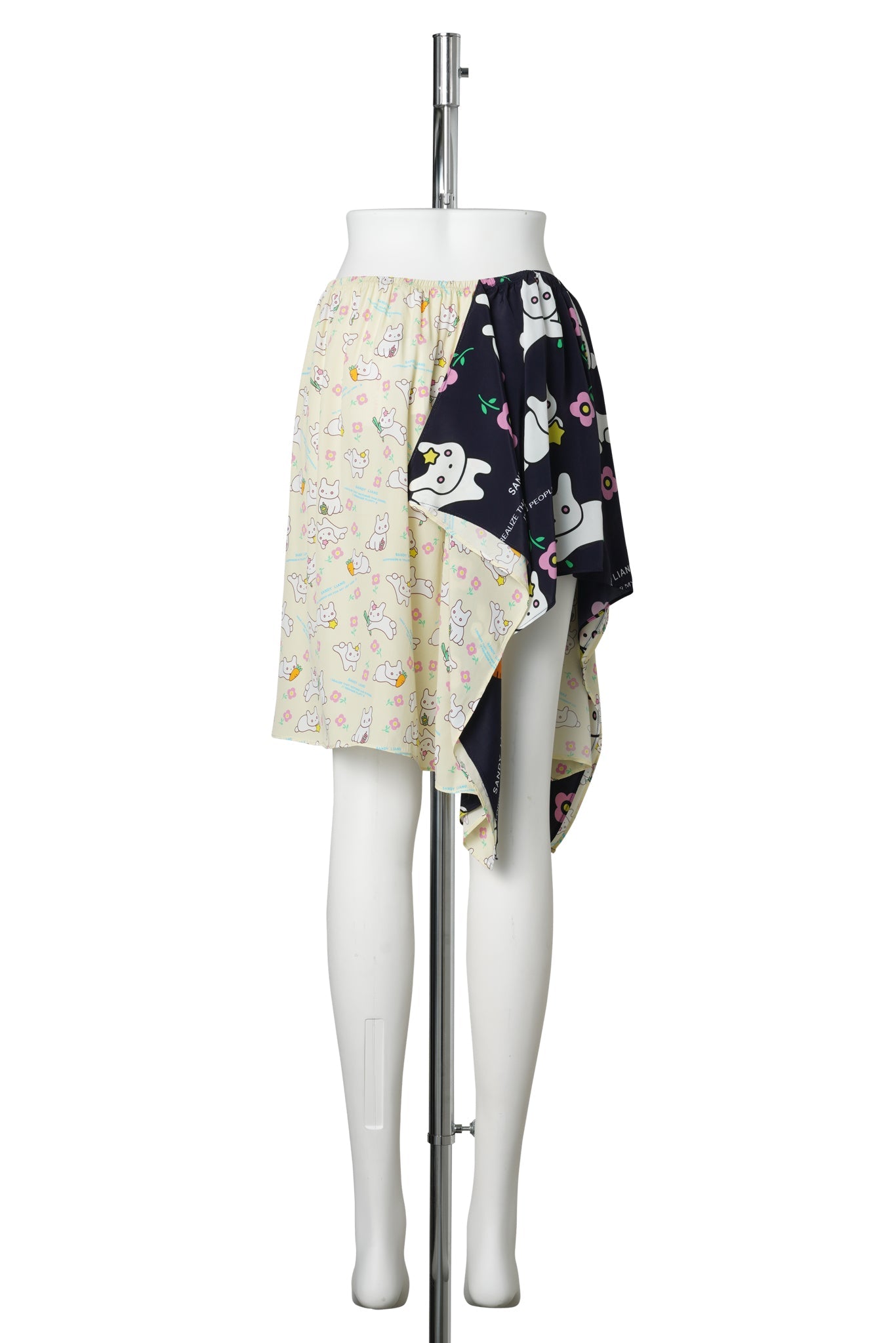 NAPKIN SKIRT / YELLOWMULTI