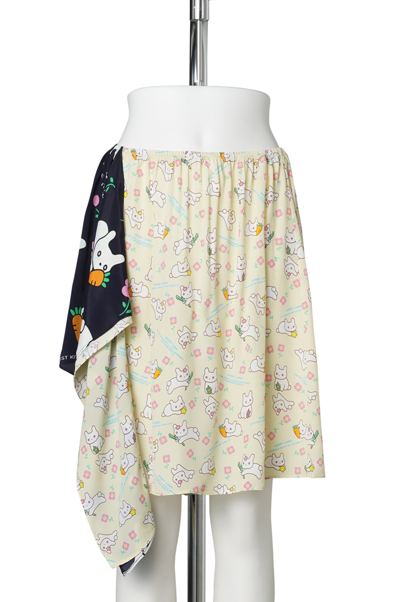 NAPKIN SKIRT / YELLOWMULTI