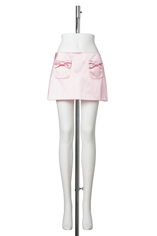 PLUSH SKIRT / PINK