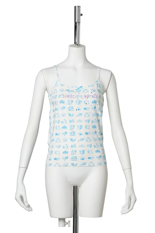 DASHI TANK / BLUE MULTI