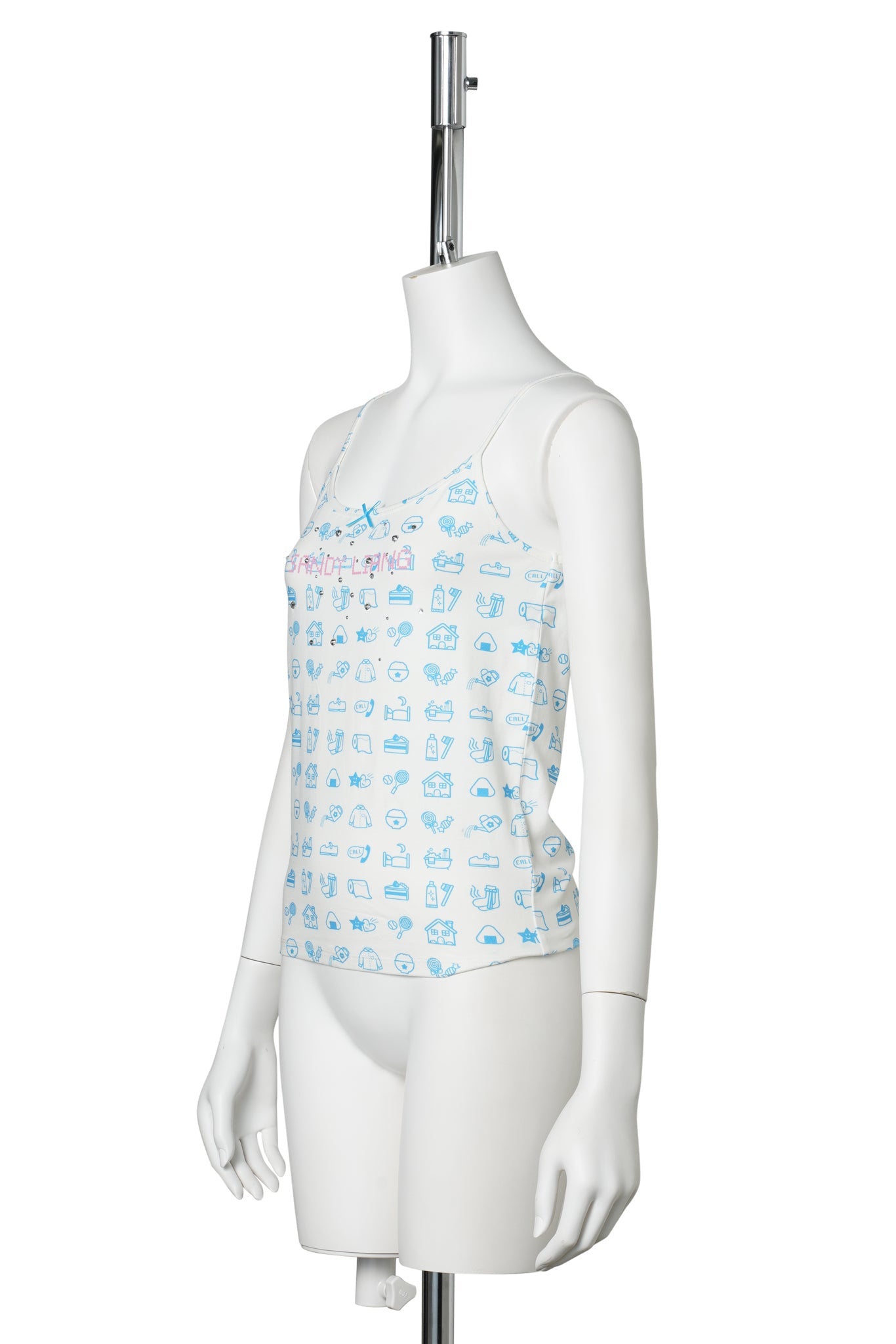 DASHI TANK / BLUE MULTI