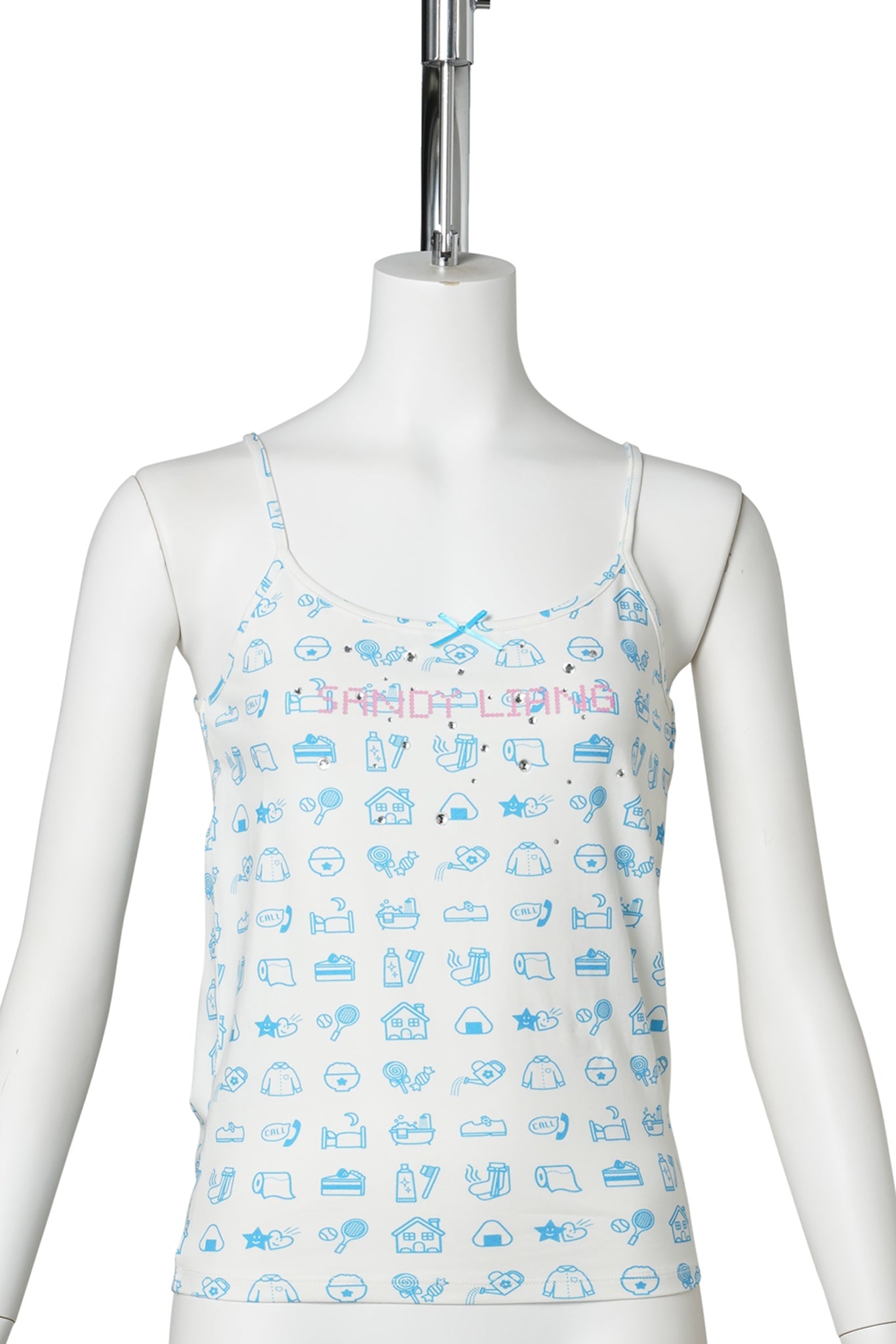 DASHI TANK / BLUE MULTI