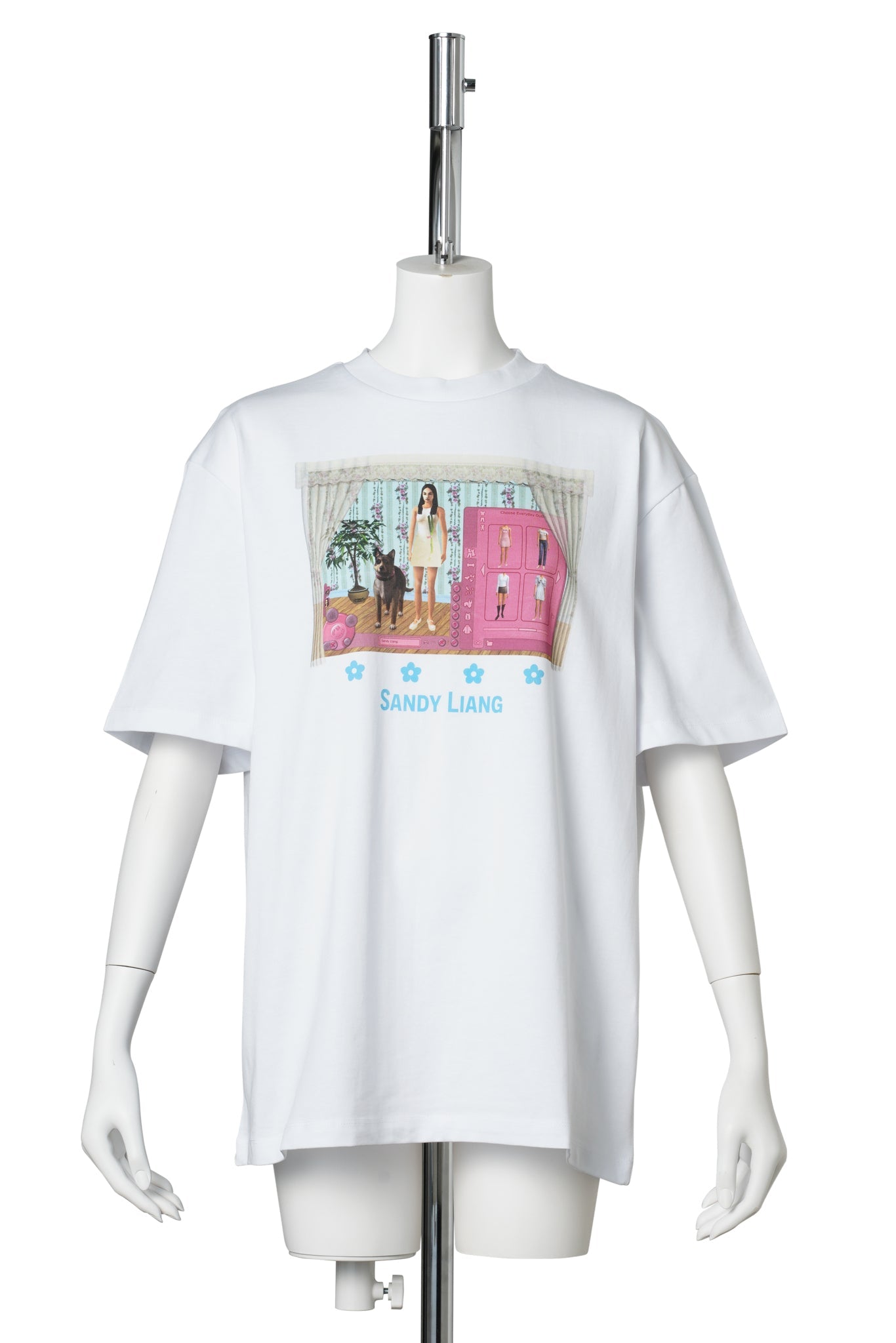 SIMI BOXY TEE / WHITE