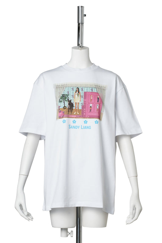 SIMI BOXY TEE / WHITE