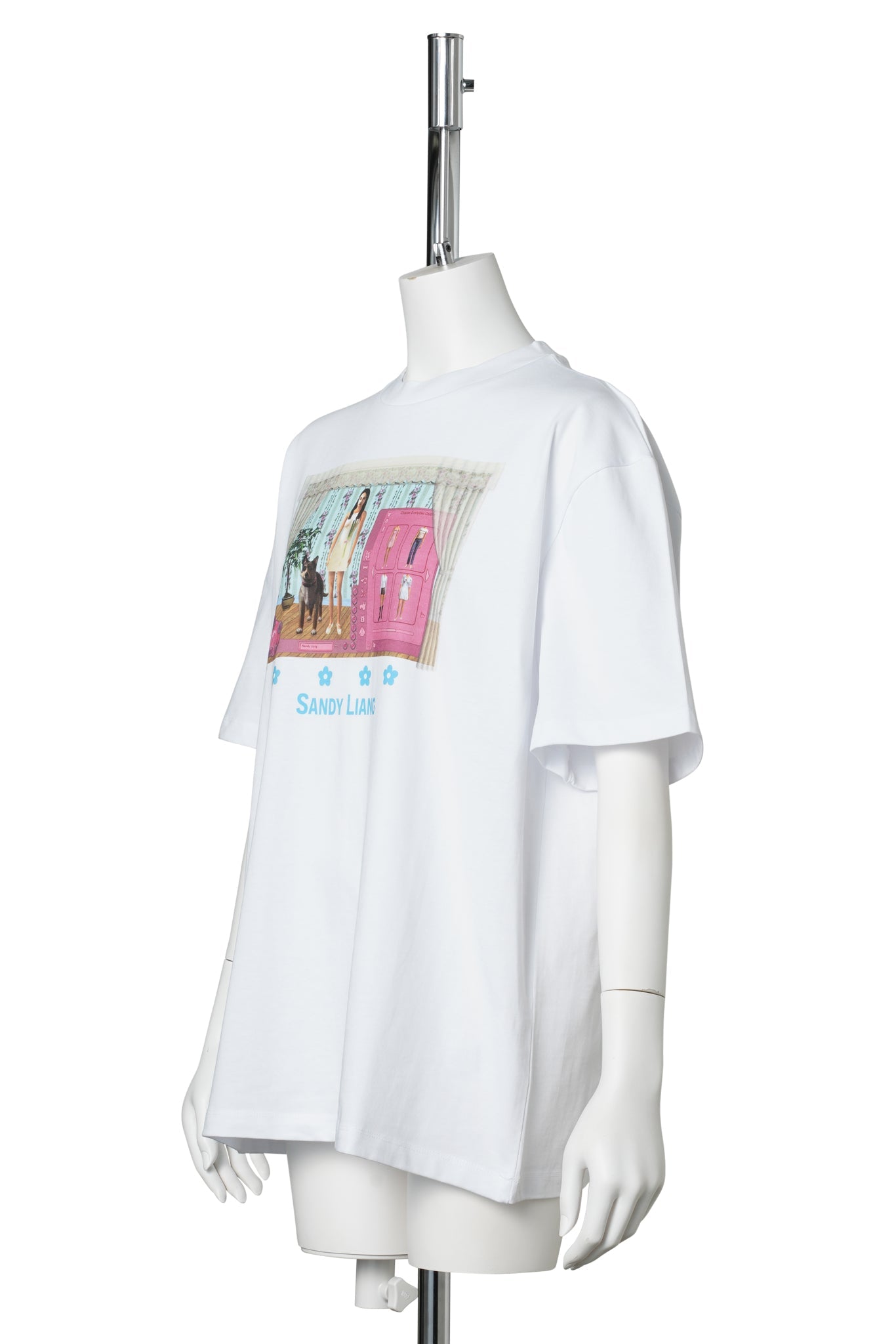 SIMI BOXY TEE / WHITE