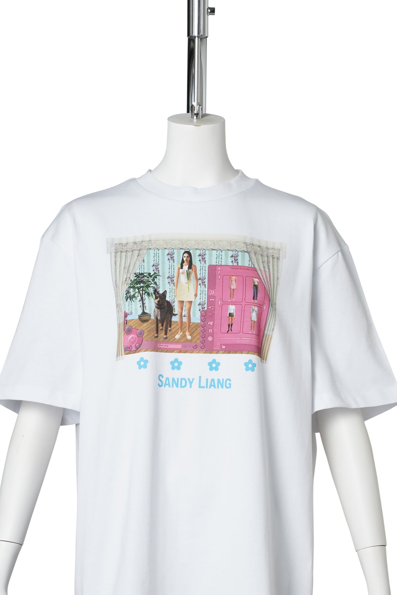 SIMI BOXY TEE / WHITE