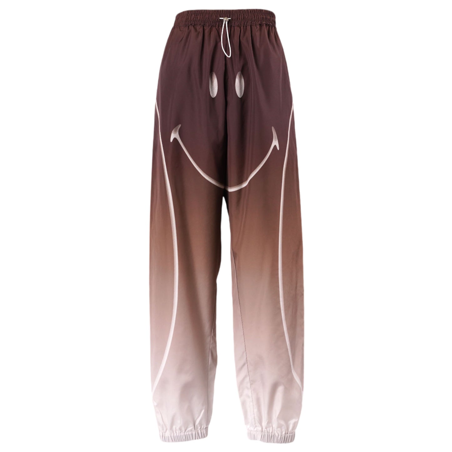 BE HAPPY TRACK PANT (SMILEY) / BROWN/PLATINUM