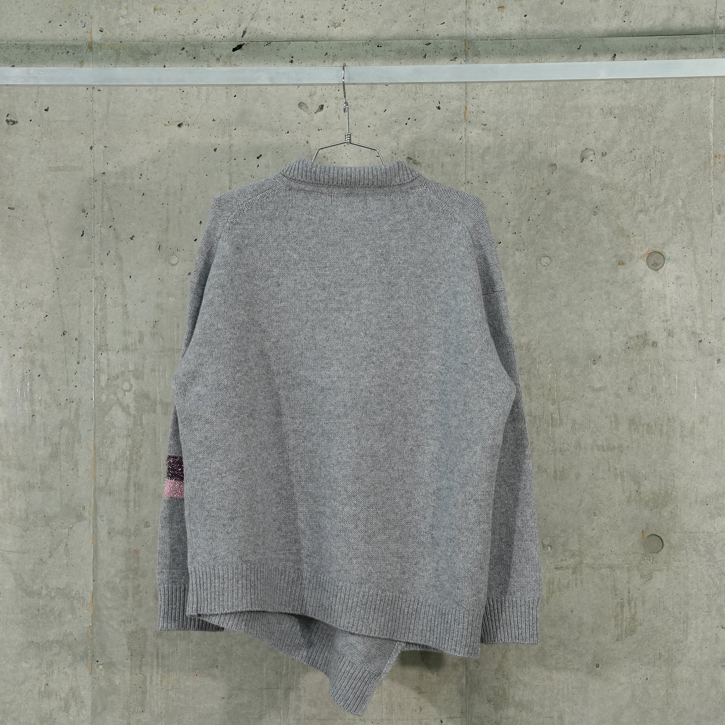 DAZZLING KNIT PULLOVER / GRAY