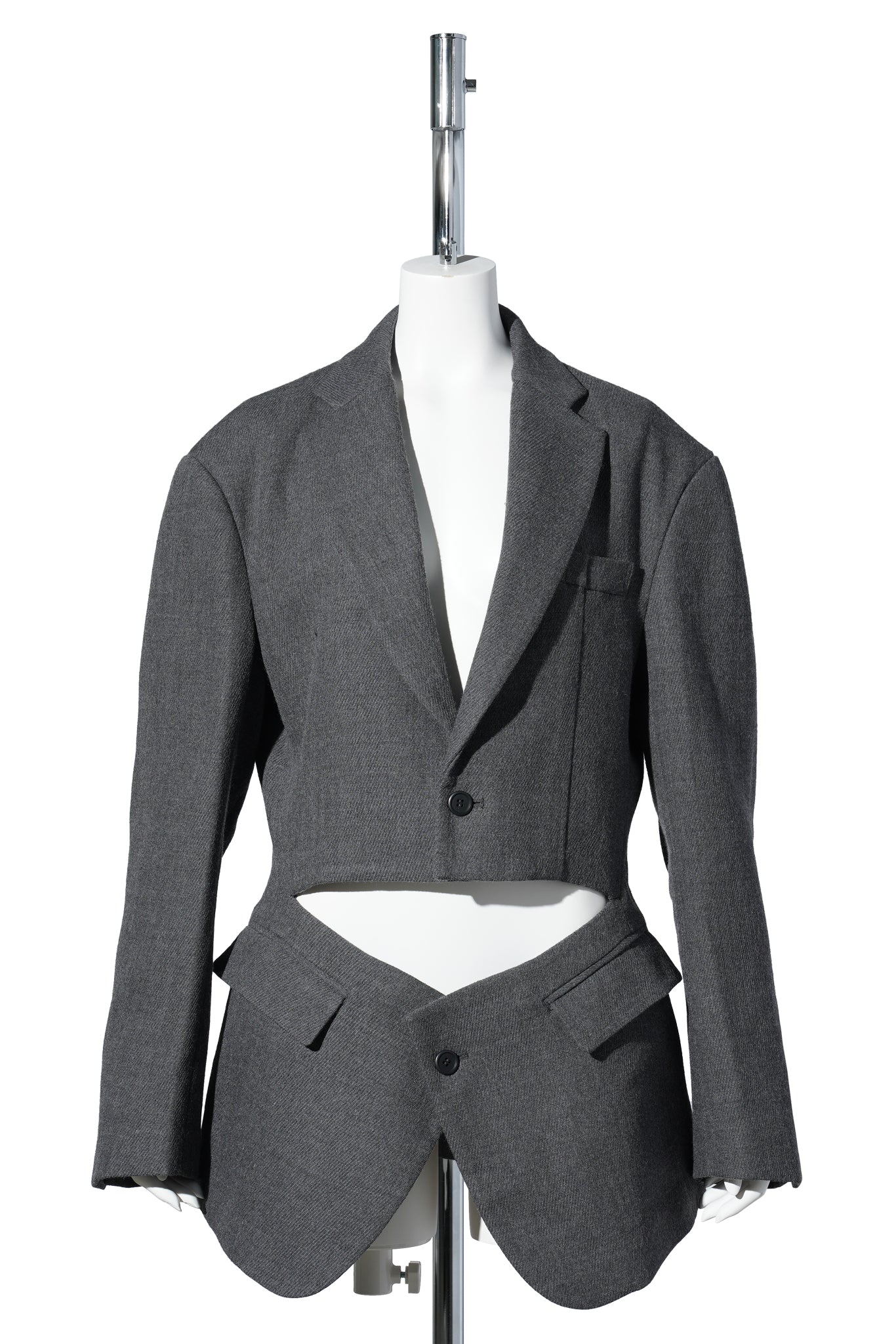 CUT CUT JACKET / GREY