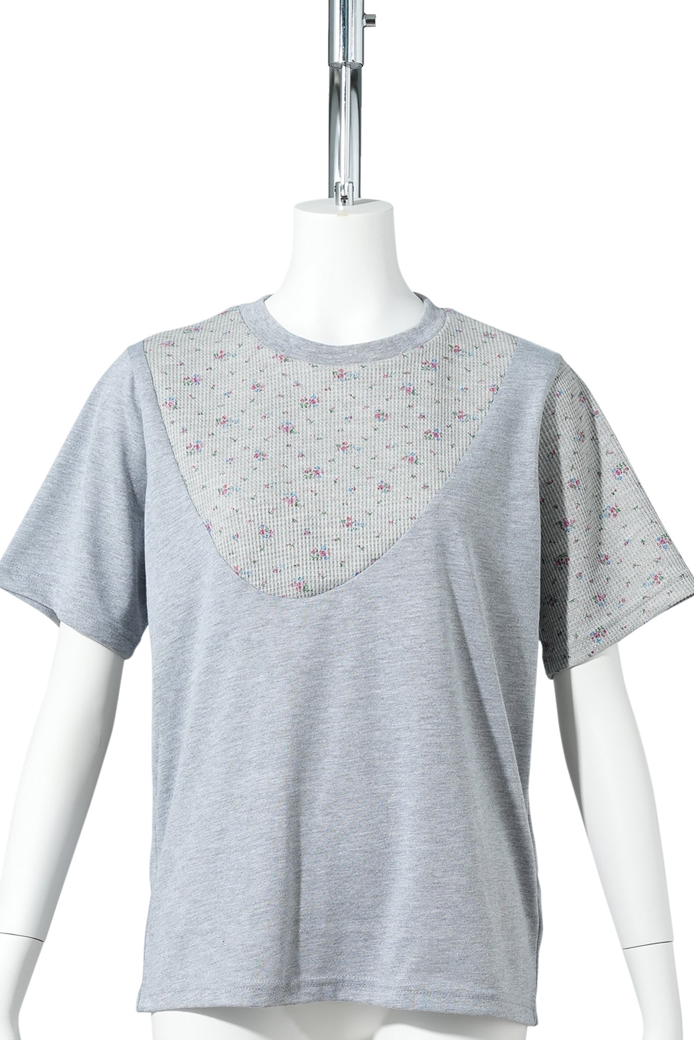 FLOWER T-SHIRT / GRAY