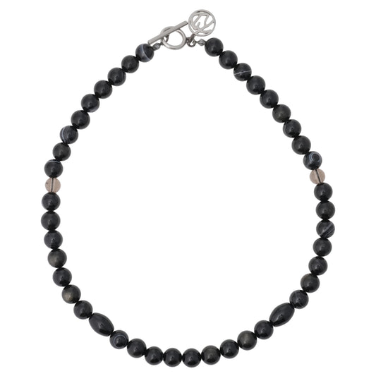JUZU NECKLACE / BLACK