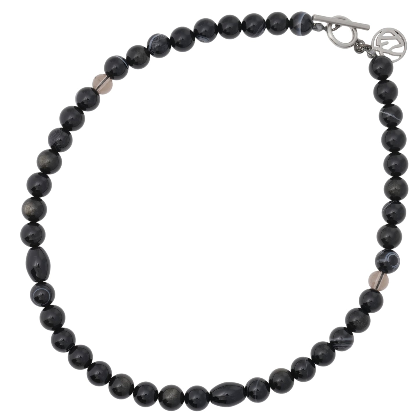 JUZU NECKLACE / BLACK