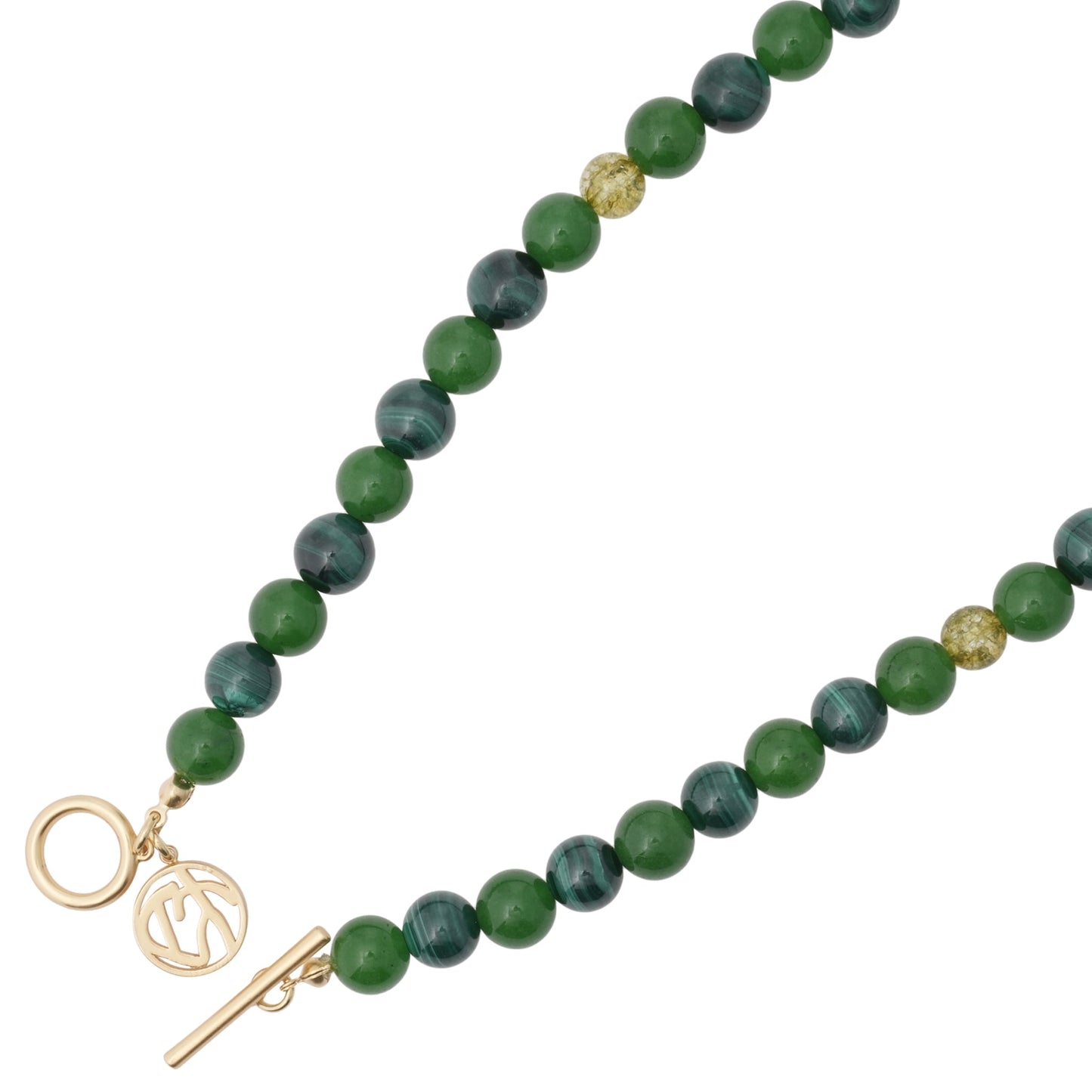JUZU NECKLACE / GREEN