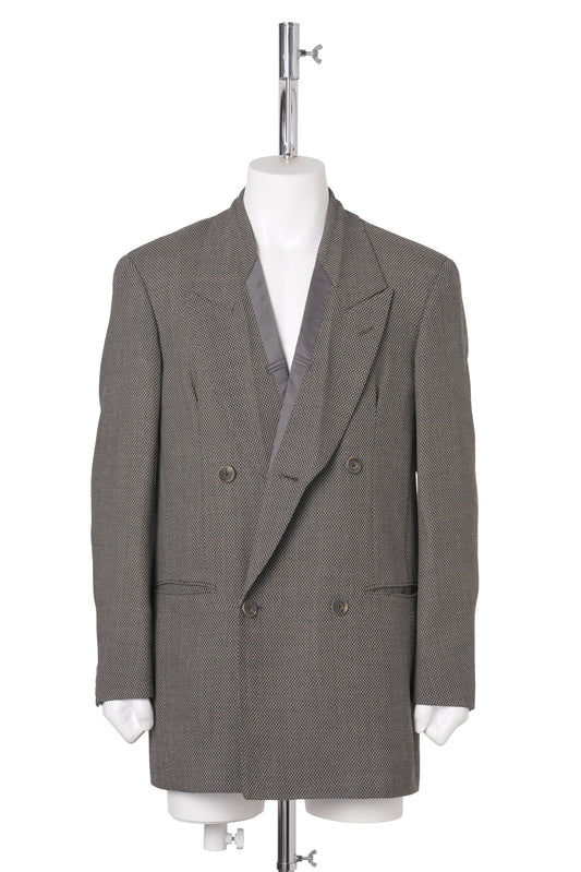 INSIDE LAPEL JACKET / DOBBY GREY