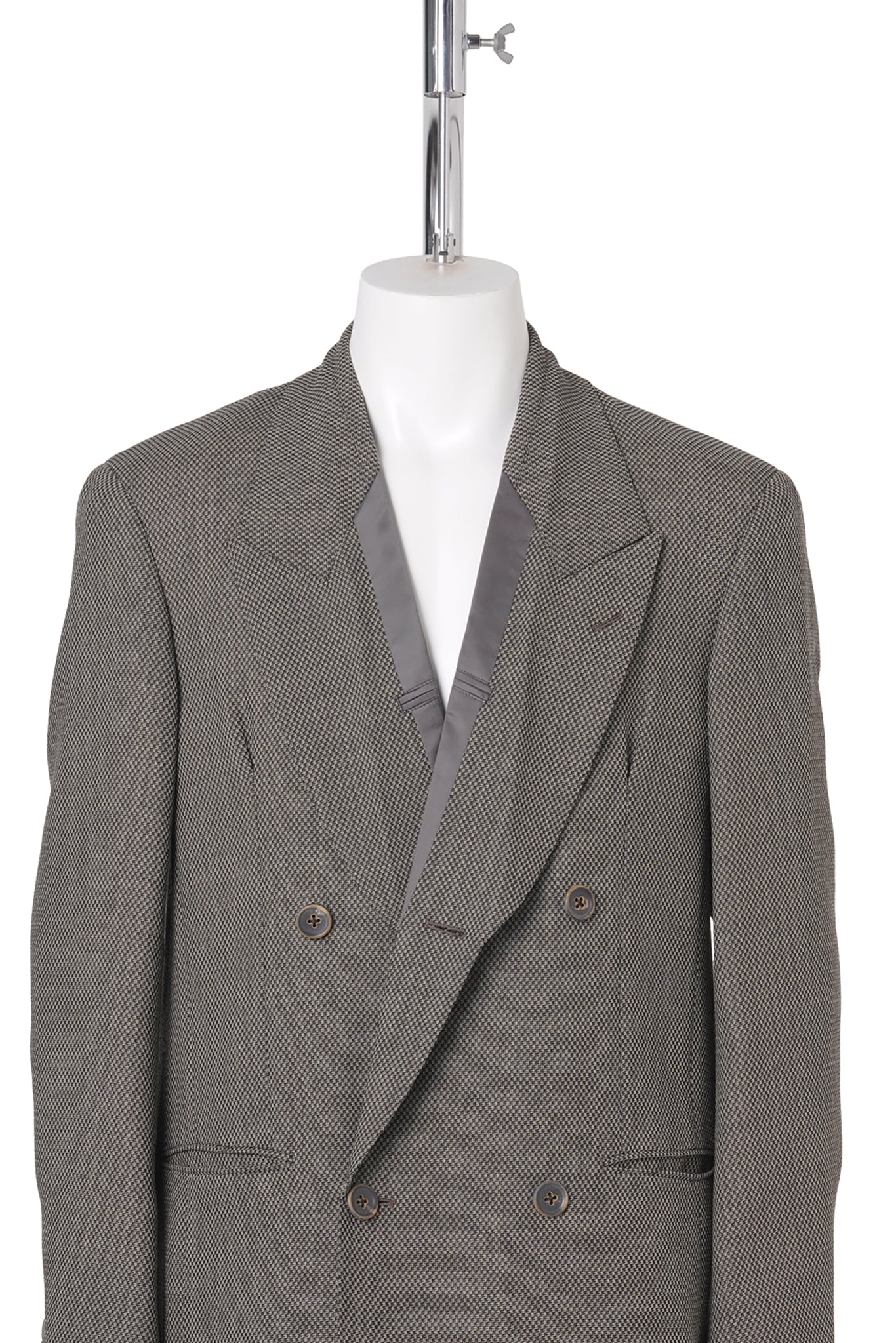 INSIDE LAPEL JACKET / DOBBY GREY