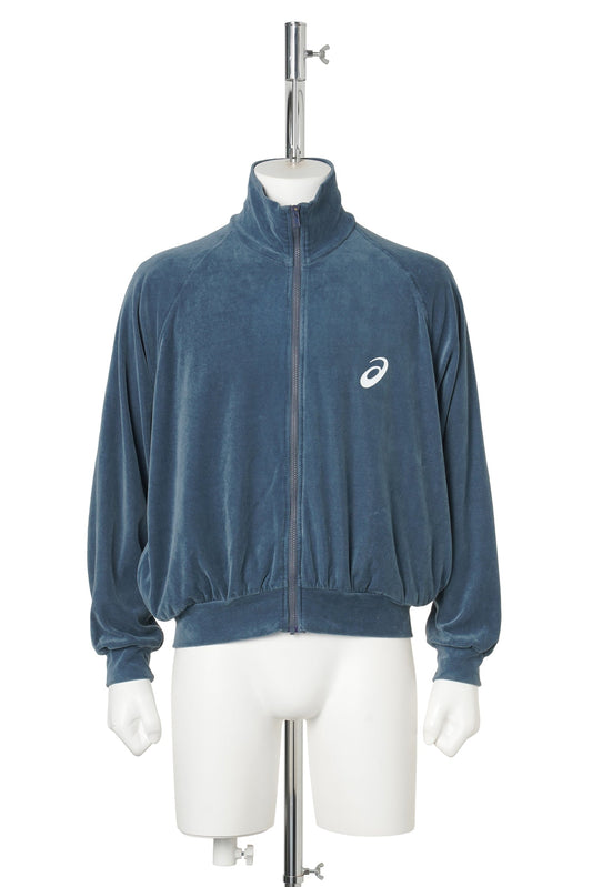 VINTAGE VELVEY TRACK JACKET / BLUE