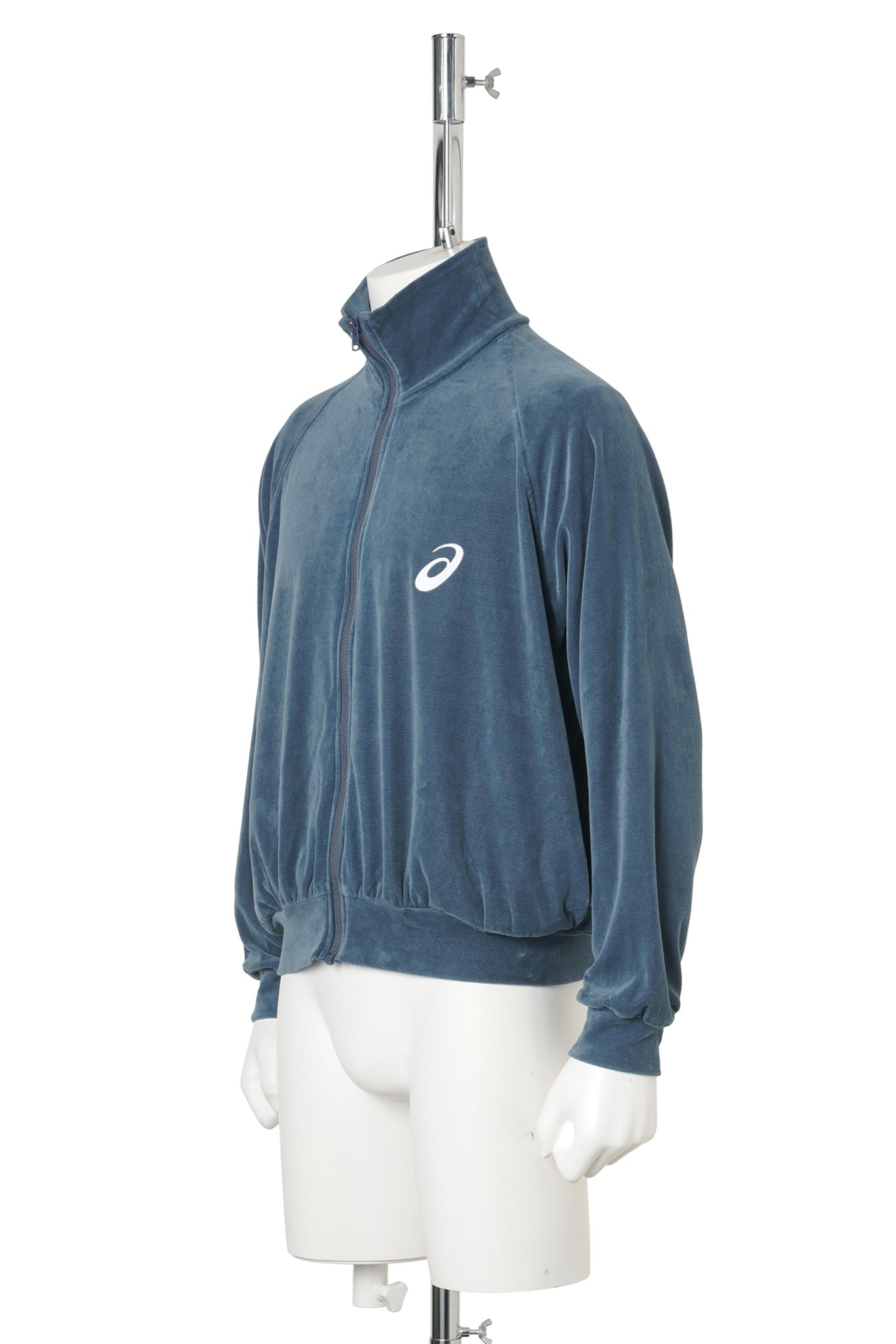 VINTAGE VELVEY TRACK JACKET / BLUE